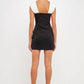 Endless Rose - Satin Bow Mini Dress