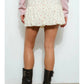 Blue Blush - Floral Bubble Skirt