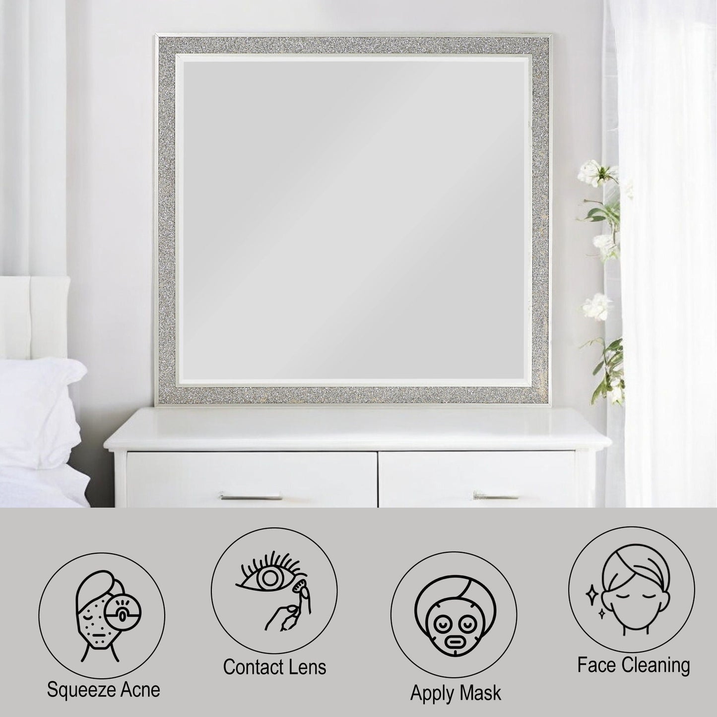 Sliverfluff Mirror - Mirrored / Champagne