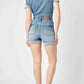 Judy Blue - High Waist Short Sleeve Denim Romper