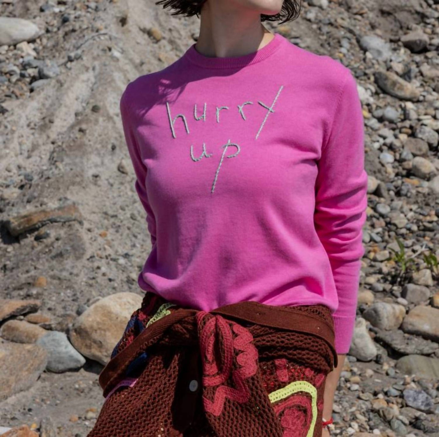 Lingua Franca - Hurry Up/slow Down Crewneck
