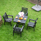HDPE Outdoor Patio Dining Set