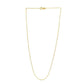 Adjustable Cable Chain in 14k Yellow Gold (0.97 mm)