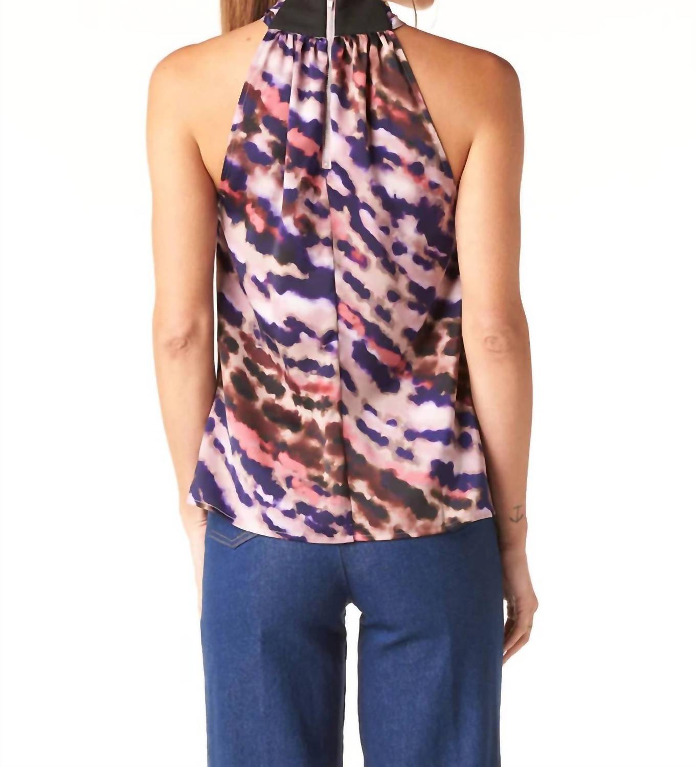 Tart Collections - Quency Poly Satin Top