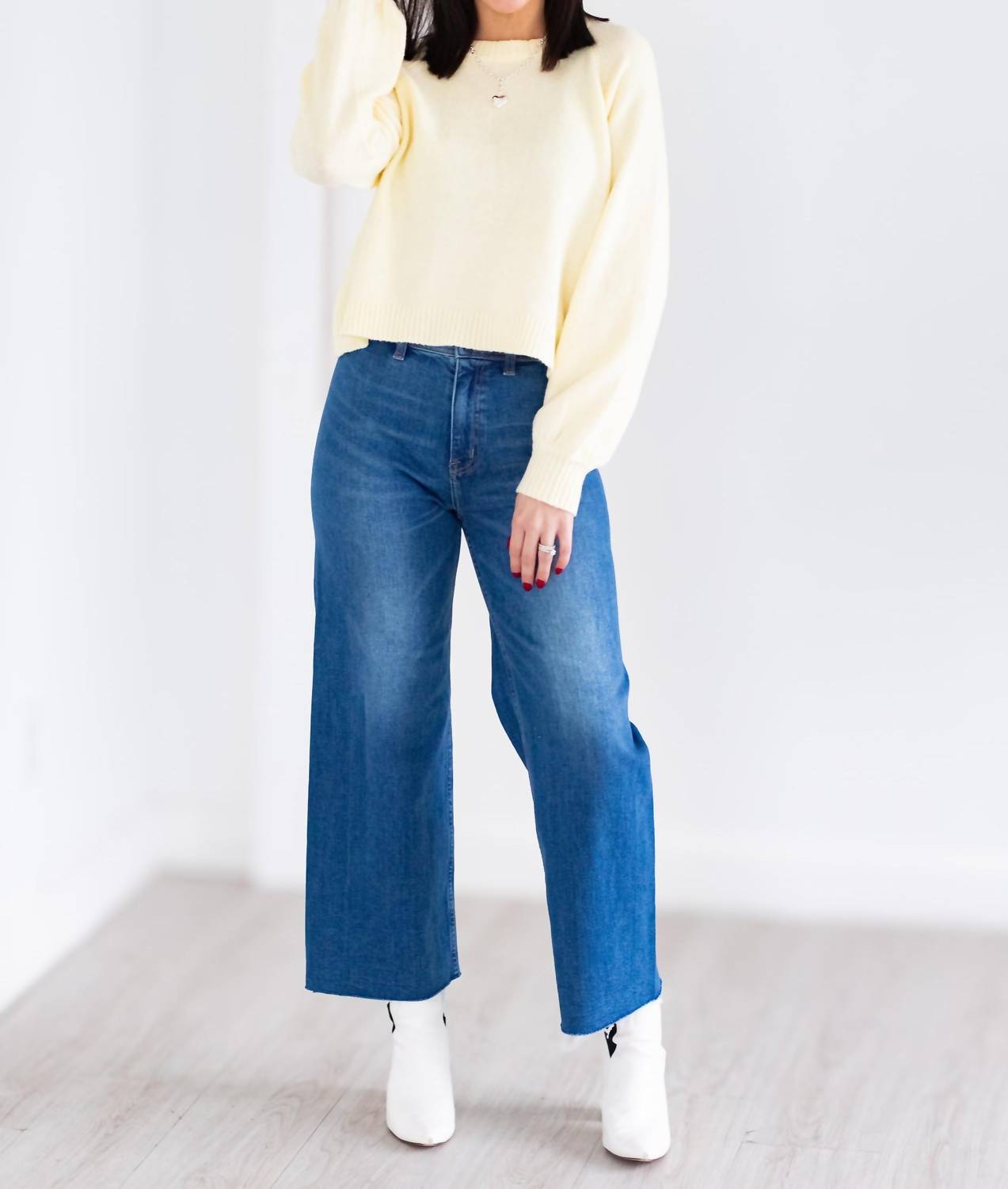 Pistola - Penny High Rise Wide Leg Jeans