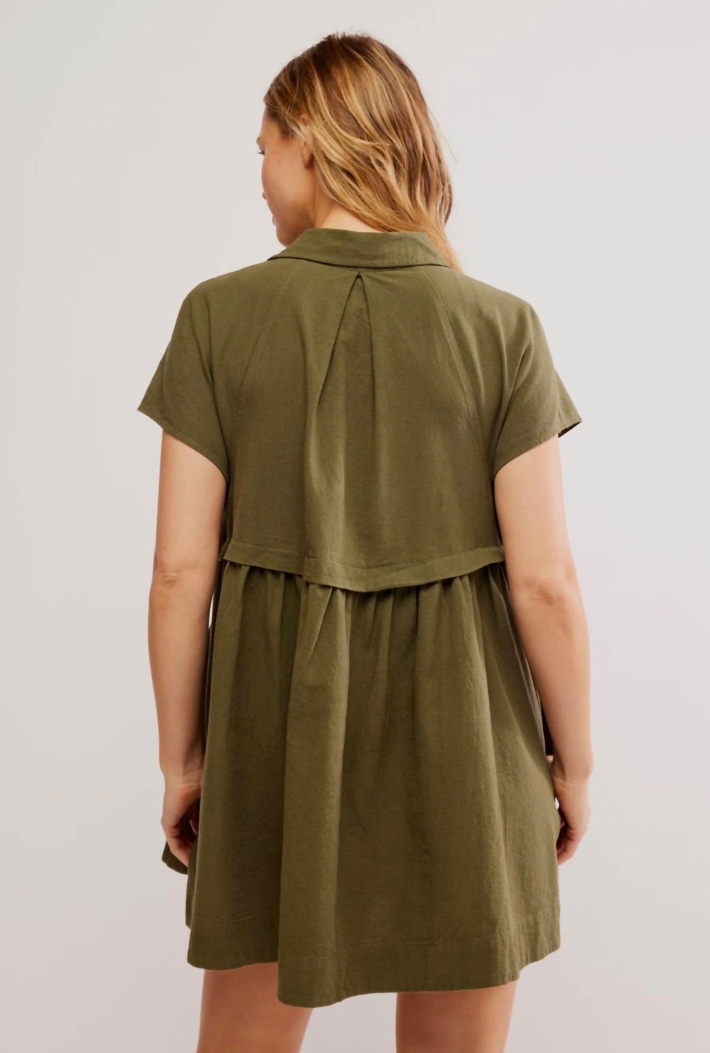 Free People - Ronnie Poplin mini dress