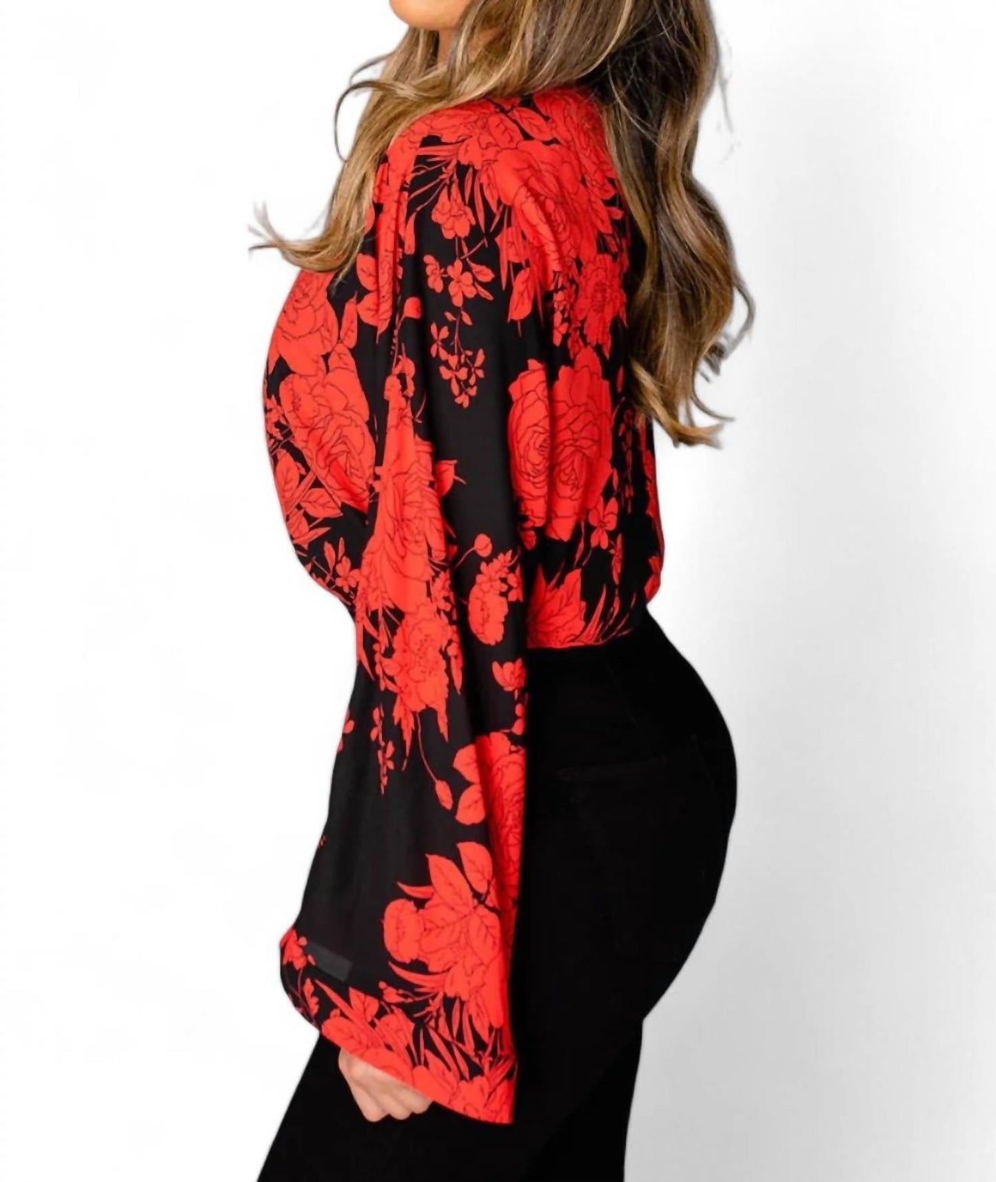 Buddylove - ARIANA KIMONO SLEEVE BODYSUIT