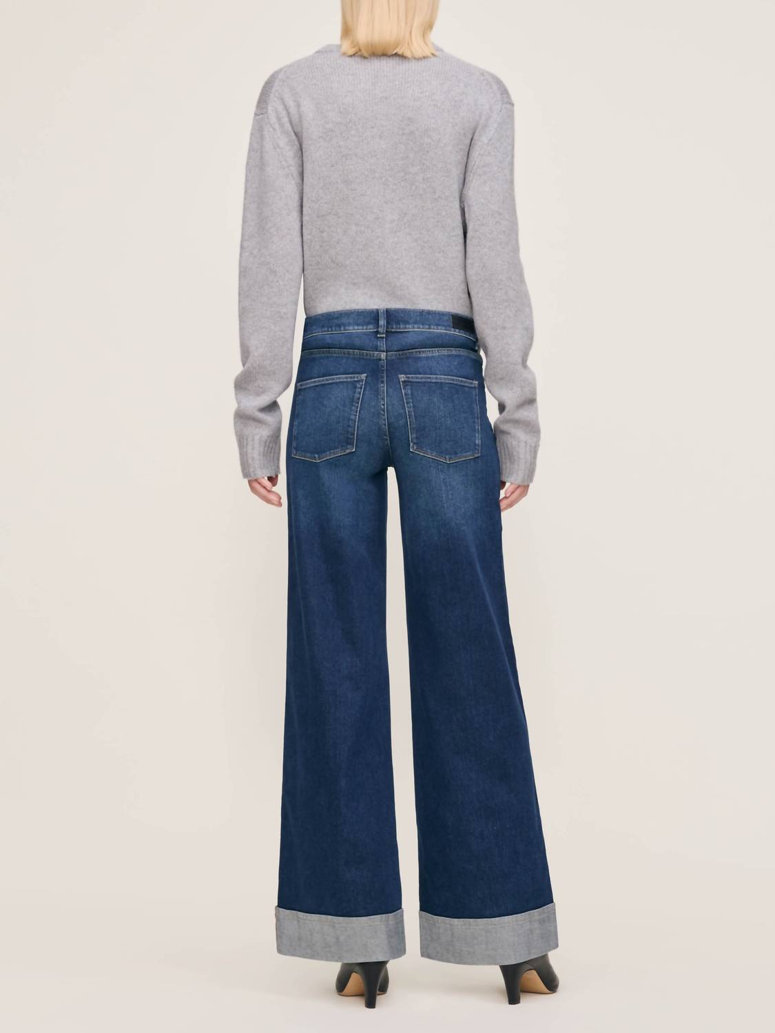 Dl1961 - Women'S - Hepburn Wide Leg Mid Rise Jeans