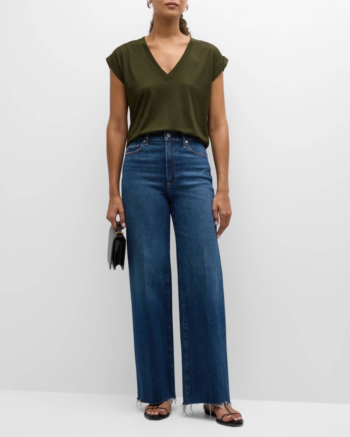 Frame - Easy V-Neck Tee