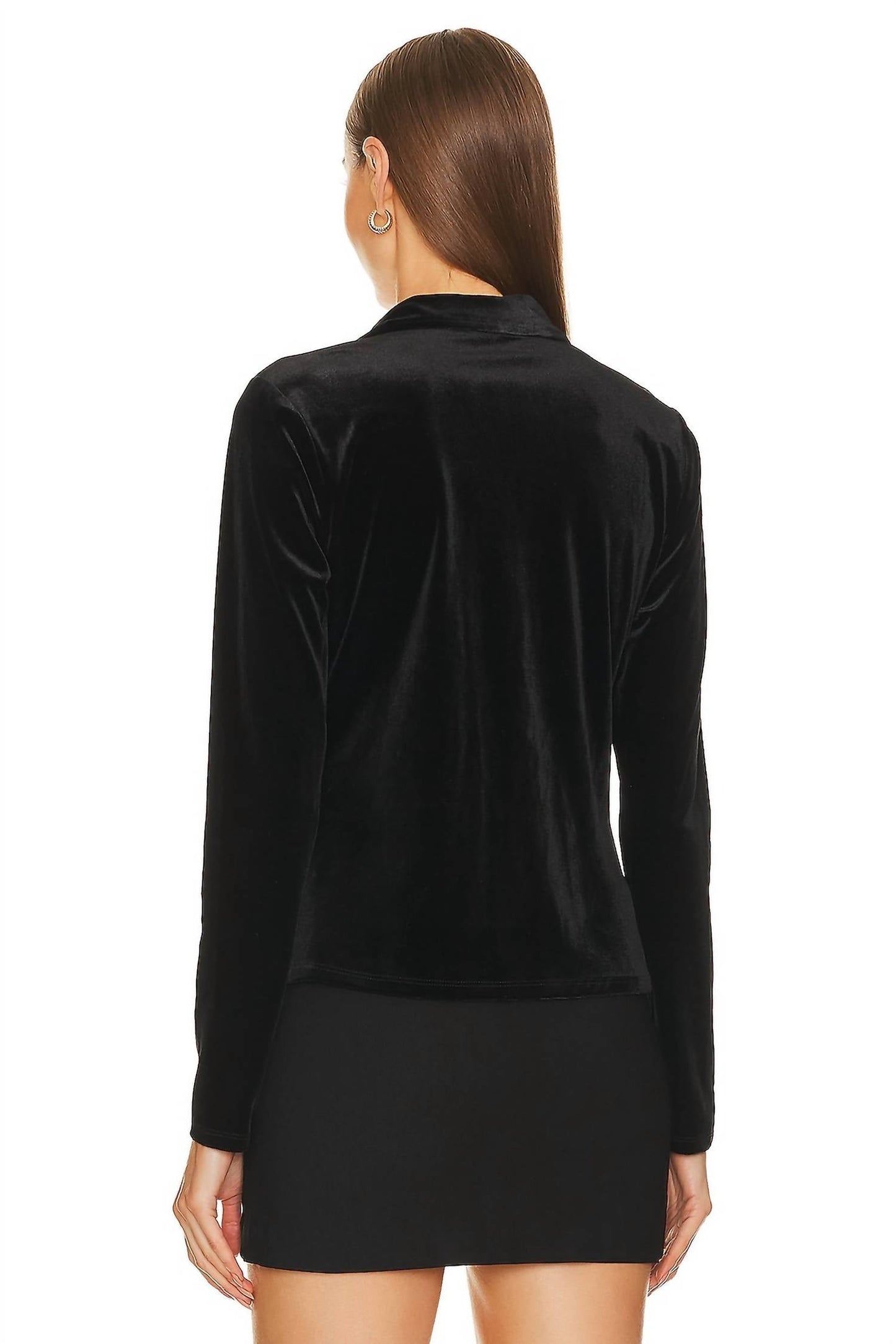 Sanctuary - Dreamgirl Velvet Button Up Shirt