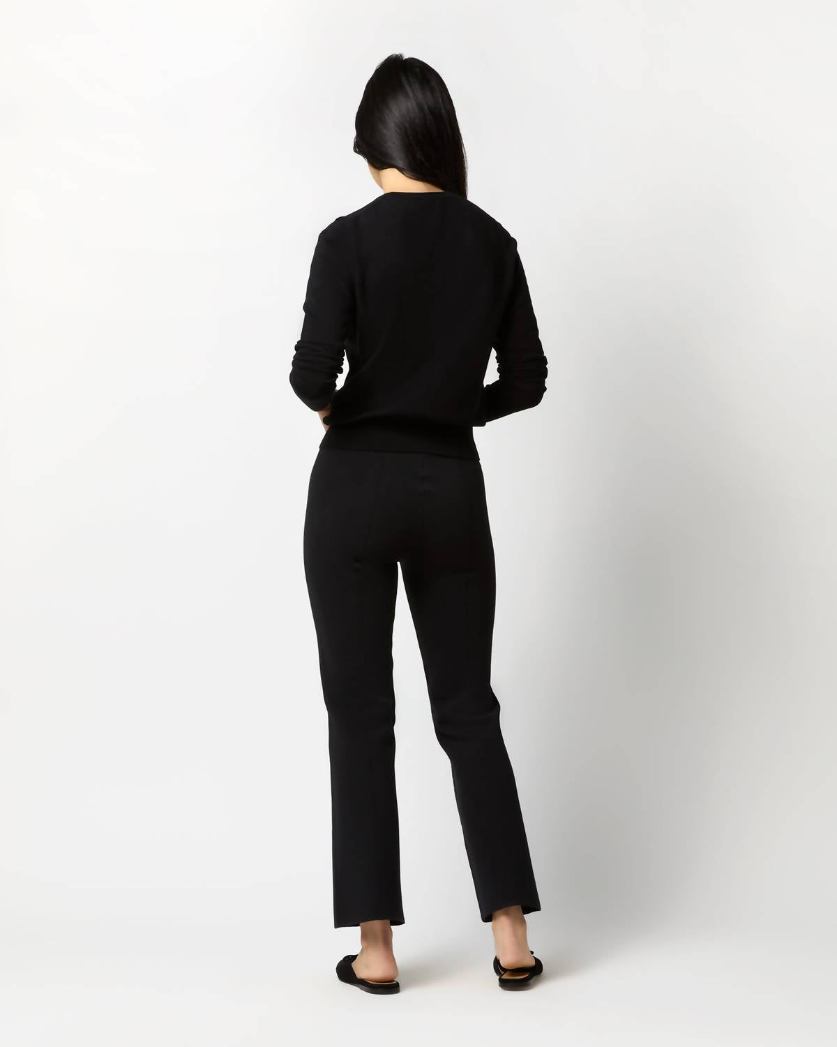 Ann Mashburn - Lara Knit Flare Cropped Pant