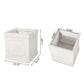 Durable White Ceramic Planter