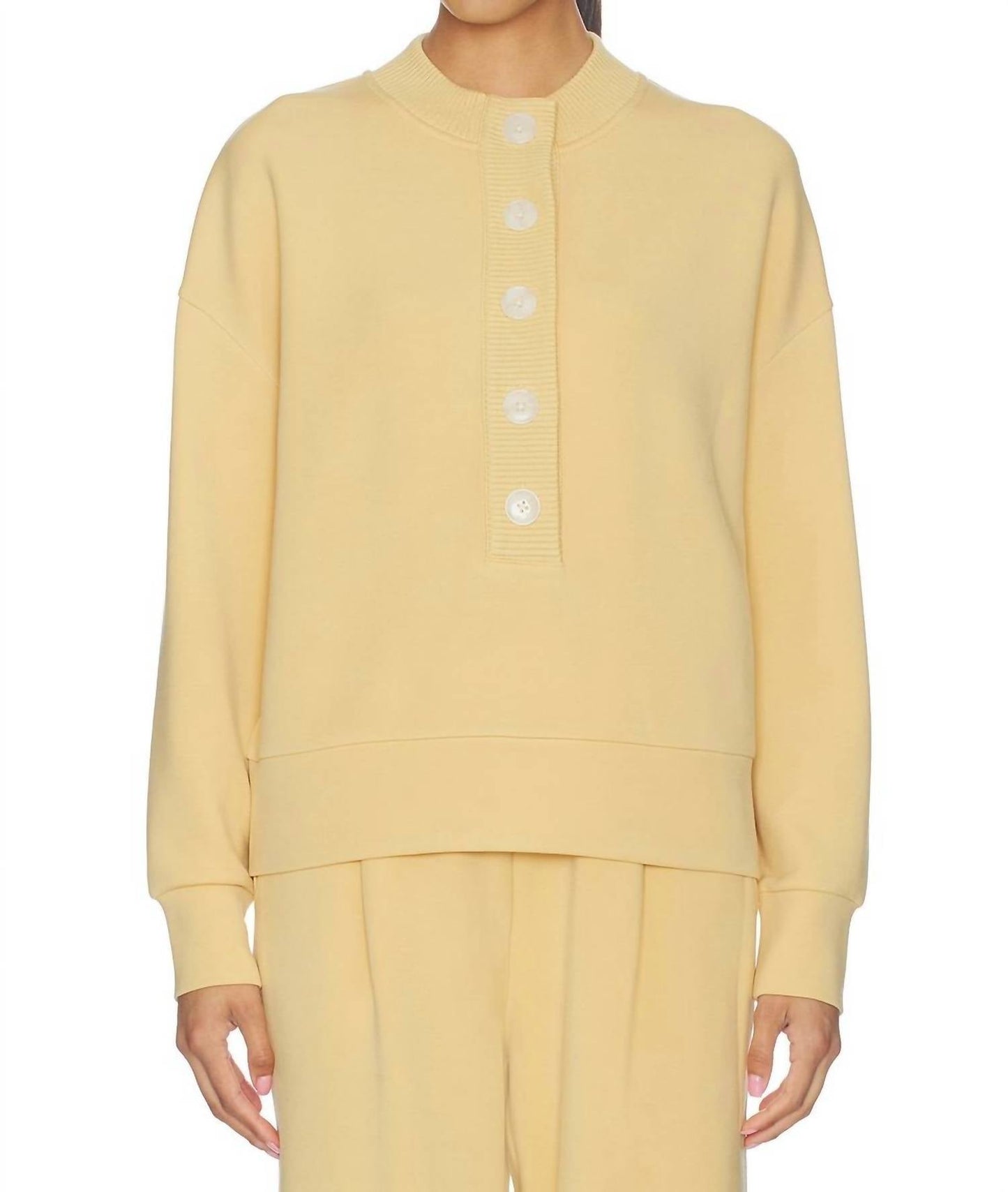 Varley - Reena Button Front Sweater