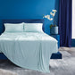 BedGear Vertex Sheet Set, Misty Blue, Split King / Split Cal King