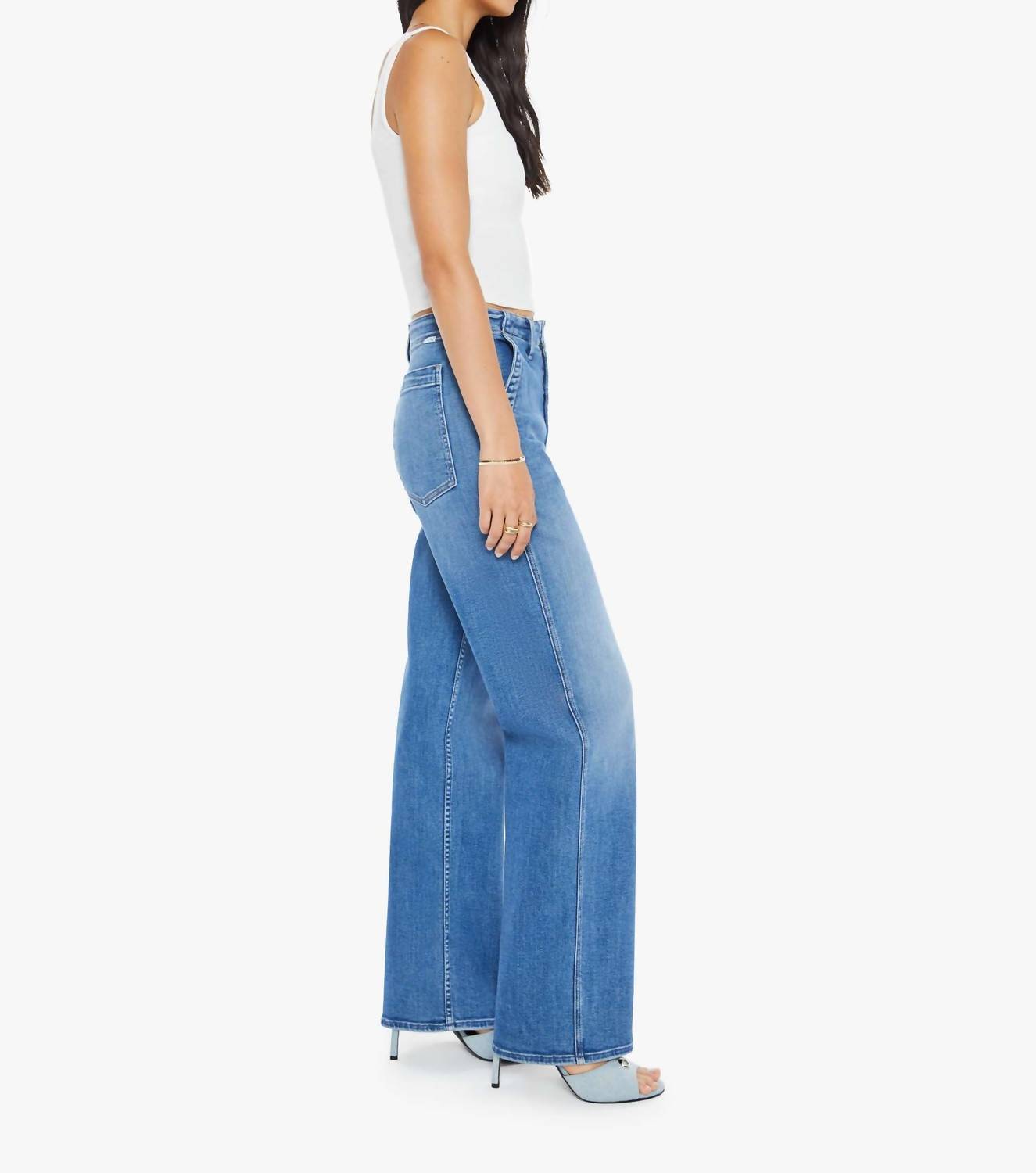 मदर - द मेजर प्रेप जिप स्नीक जीन्स
