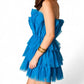 Buddylove - Powder Puff Strapless Tulle Mini Dress