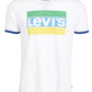 Levi's Men's Teesdale Logo T-Shirt White Size Large