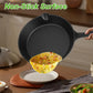 3-piece Pre-seasoned Cast Iron Skillet Set