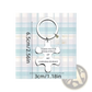 4 Piece Stainless Steel Teacher Appreciation Keychain Set