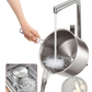 4 Qt Stainless Steel Saucepan with Glass Lid