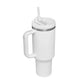 Arbaglobal 40 Oz Insulated Tumbler with Handle and Straw
