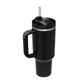 Arbaglobal 40 Oz Insulated Tumbler with Handle and Straw