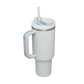 Arbaglobal 40 Oz Insulated Tumbler with Handle and Straw