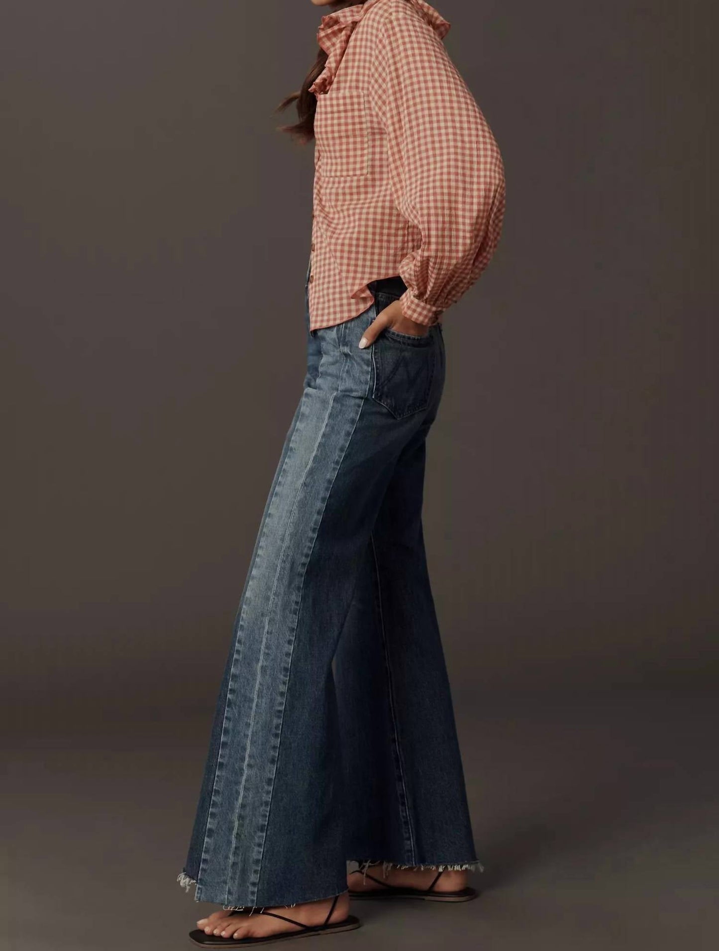 Mother - The Tux Sidestepper Sneak Fray Jeans