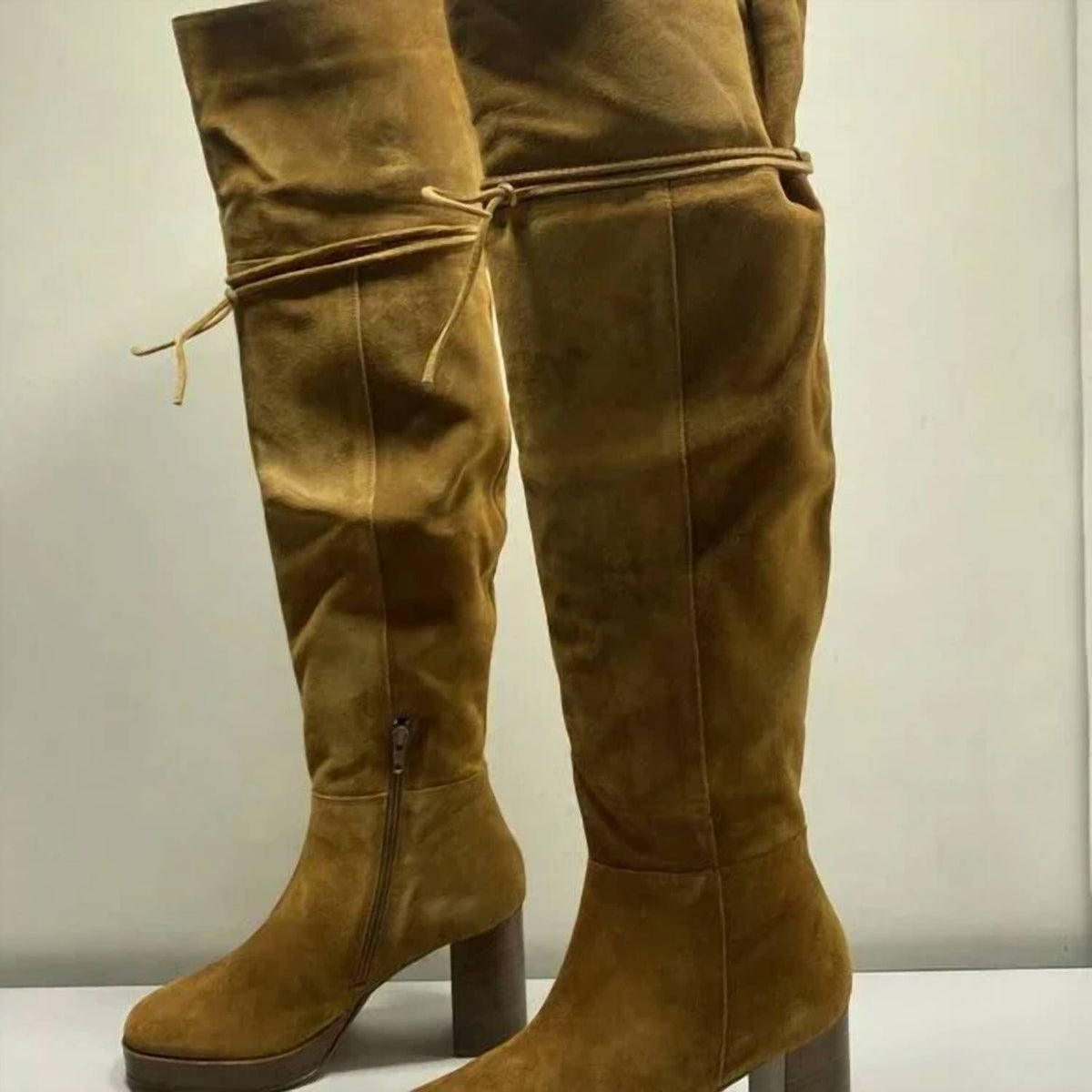 Free People - Women's Echo Over-the-knee High Heel Platform Boots