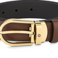 Montblanc Men's Horseshoe Buckle Belt Brown Size Regular