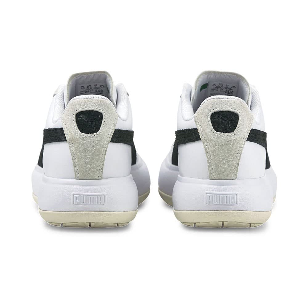 PUMA महिलाओं के सफ़ेद/काले स्नीकर्स
