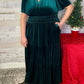 1 The Woman - Women's Dahlia Velvet Maxi Dress