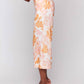 Charlie B - Printed Linen Blend Cropped Pull-on Pants