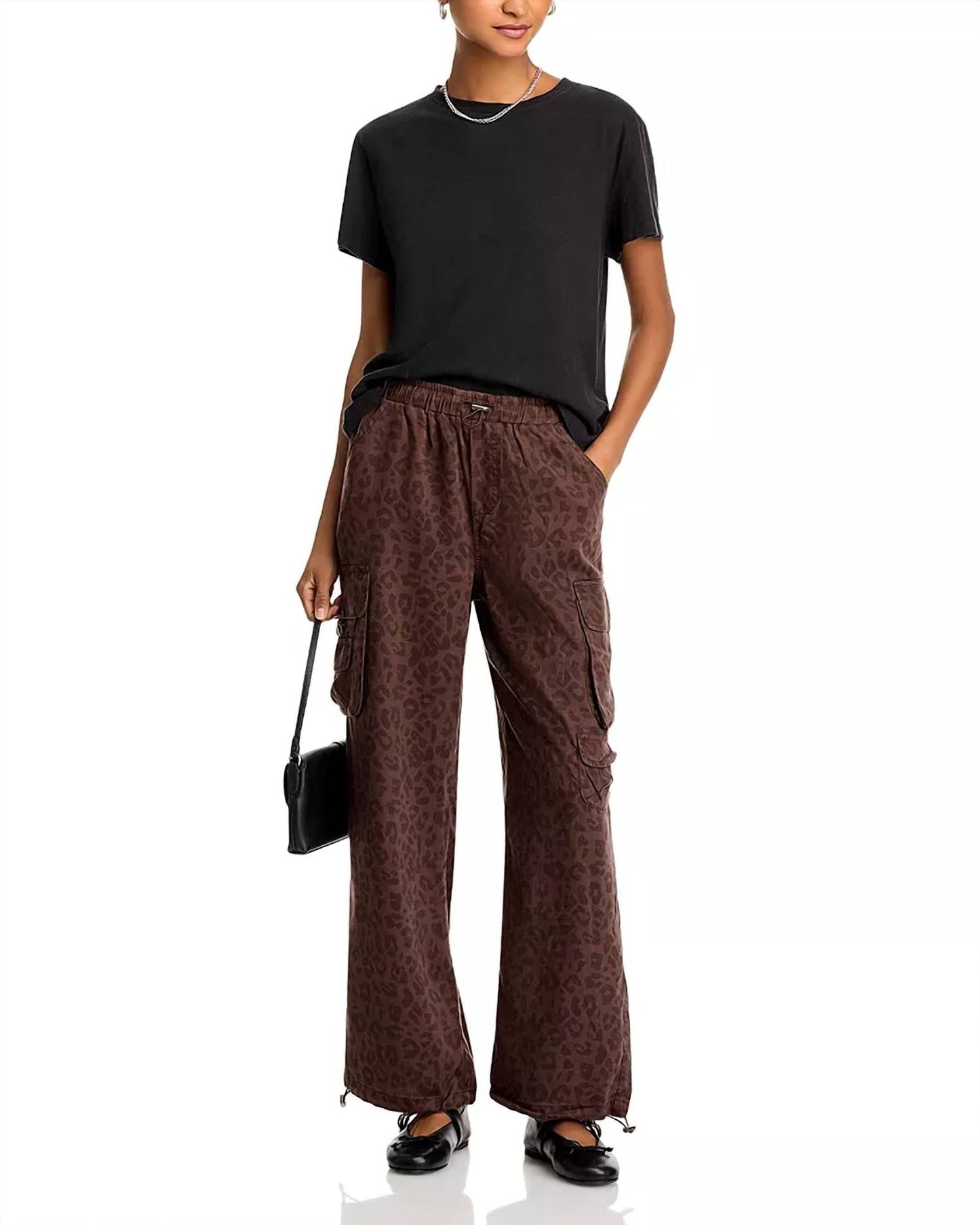 Vintage Havana - Noah Leopard Pants