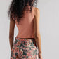 Free People - Moxie Printed Barrel Shorts