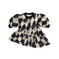 Omamimini - Terry and Organza Dress