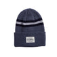 Coal Headwear Recycled Uniform Beanie Heather Navy Stripe