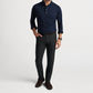 Peter Millar - Men's Amble Long Sleeve Cotton Cashmere Polo
