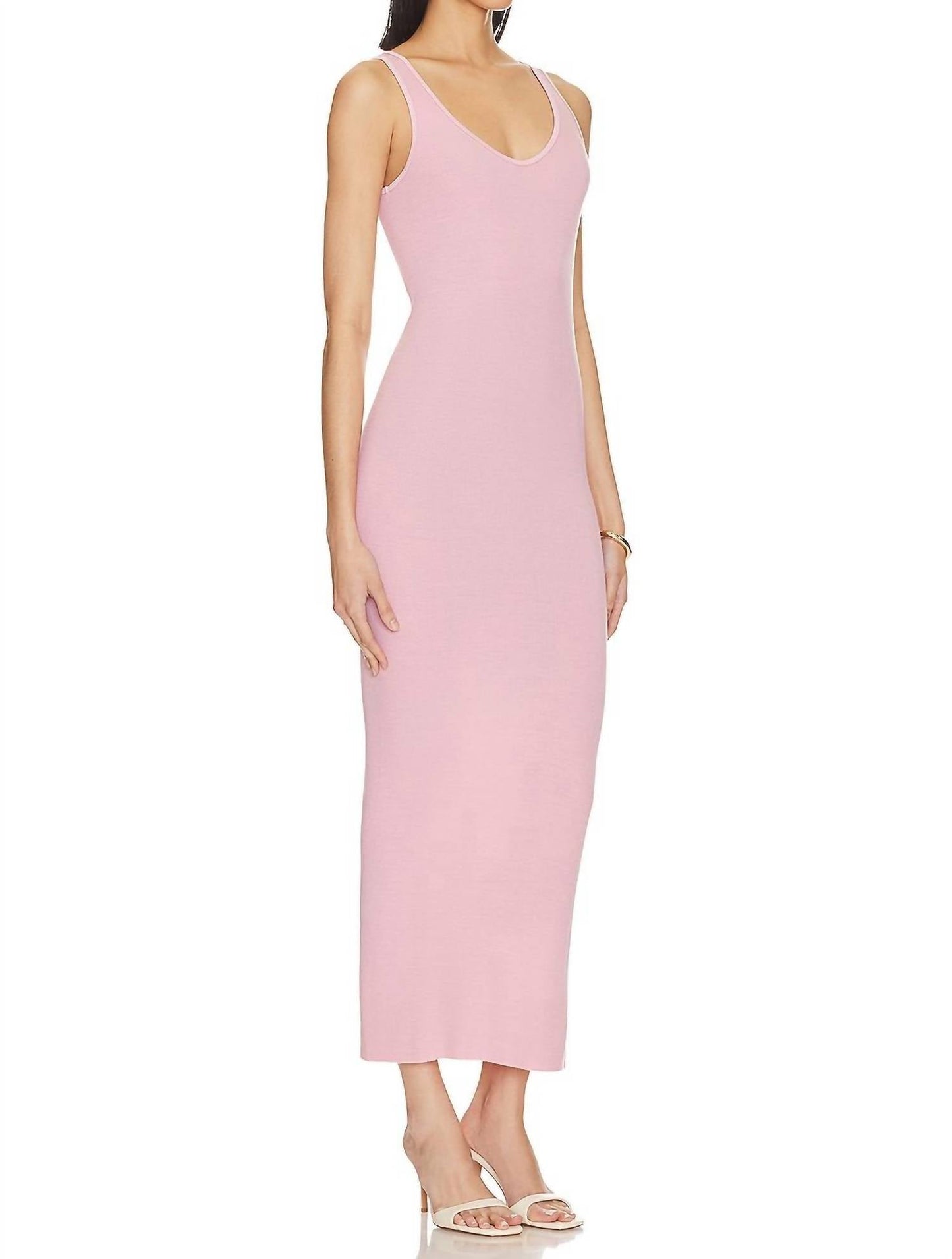 Enza Costa - Stretch Silk Knit Maxi Tank Dress