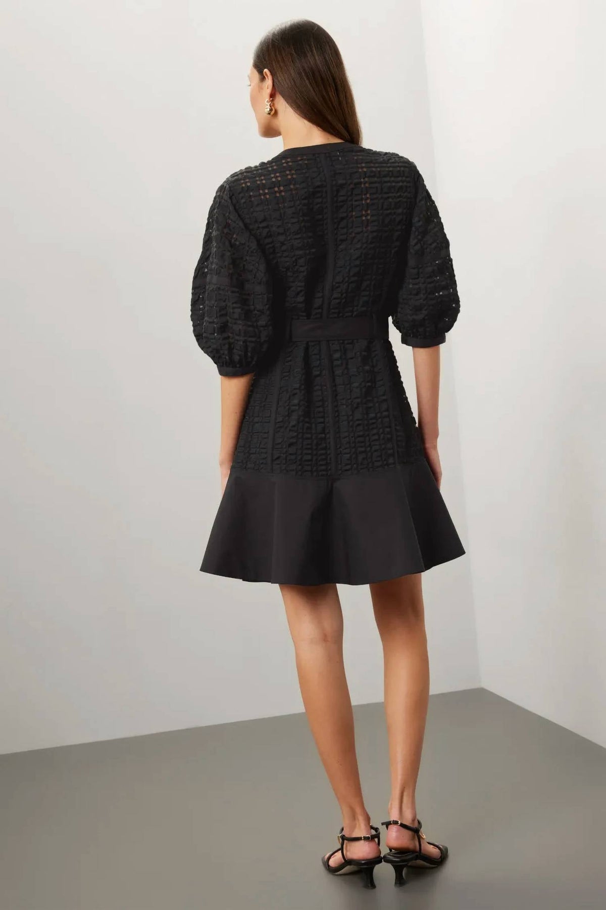 3.1 Phillip Lim - Puff Sleeve V-neck Dress