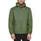 Club Room - Rubberized Rain Hoodie/windbreaker Jacket