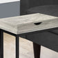 Accent Table, C - Shaped Contemporary Elegant Design