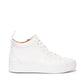 Fitflop - Women's Rally High Top Lace-up Leather Sneaker With Zipper
