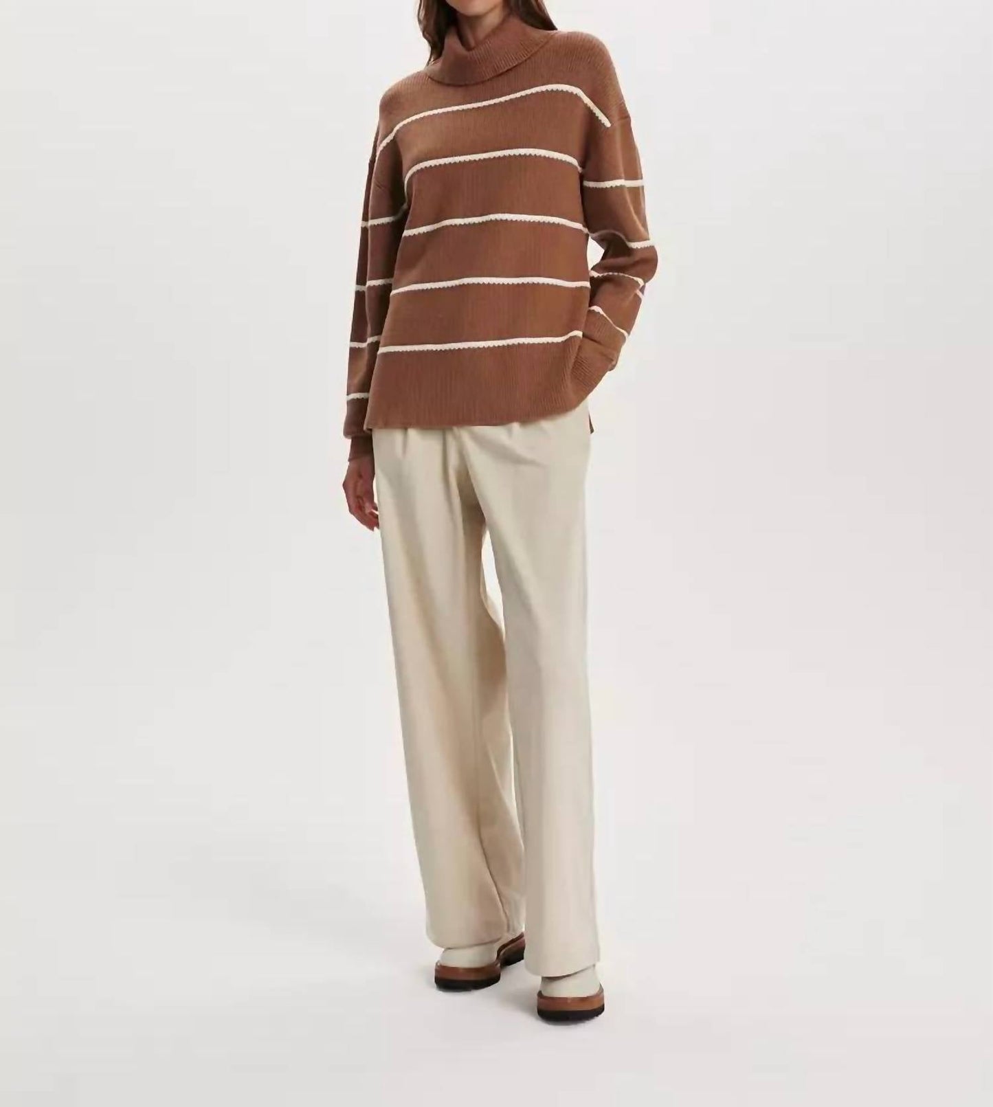 Varley - Hamish Stitch Knit Sweater