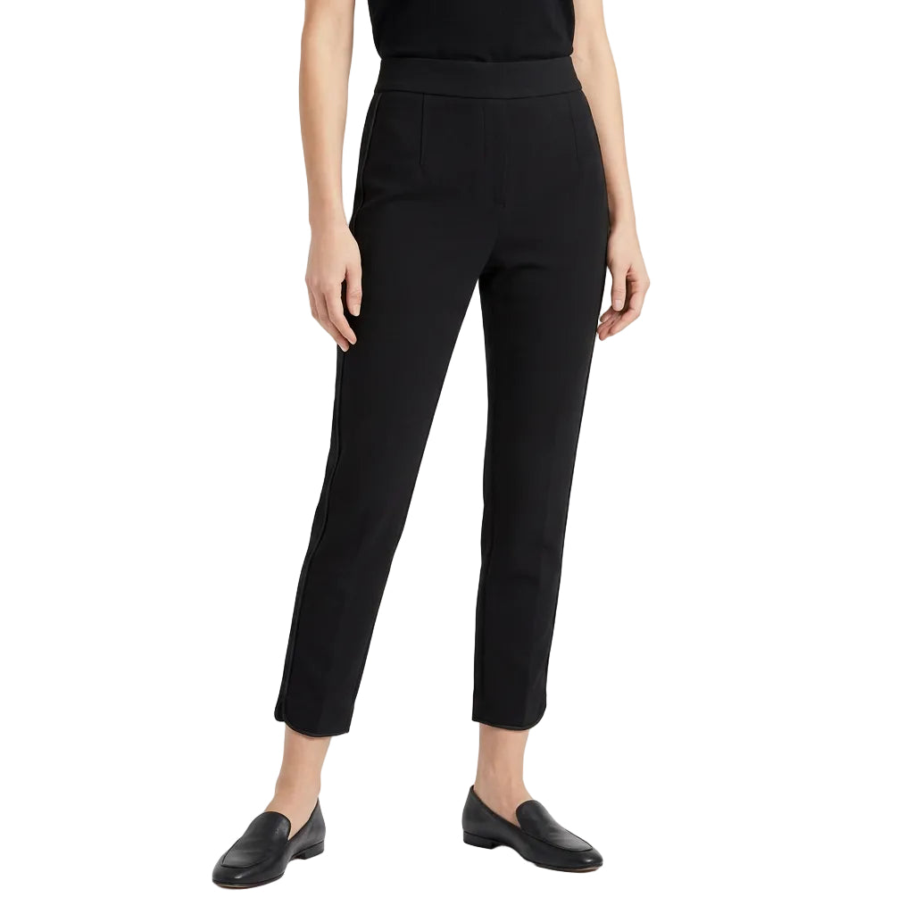 Calvin Klein Women's Piped-Trim Cropped Pants