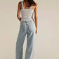 Free People - Wide-leg Stride Jean