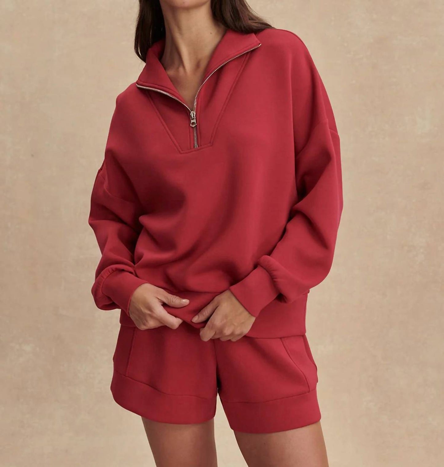 Varley - Hawley Half Zip Sweatshirt
