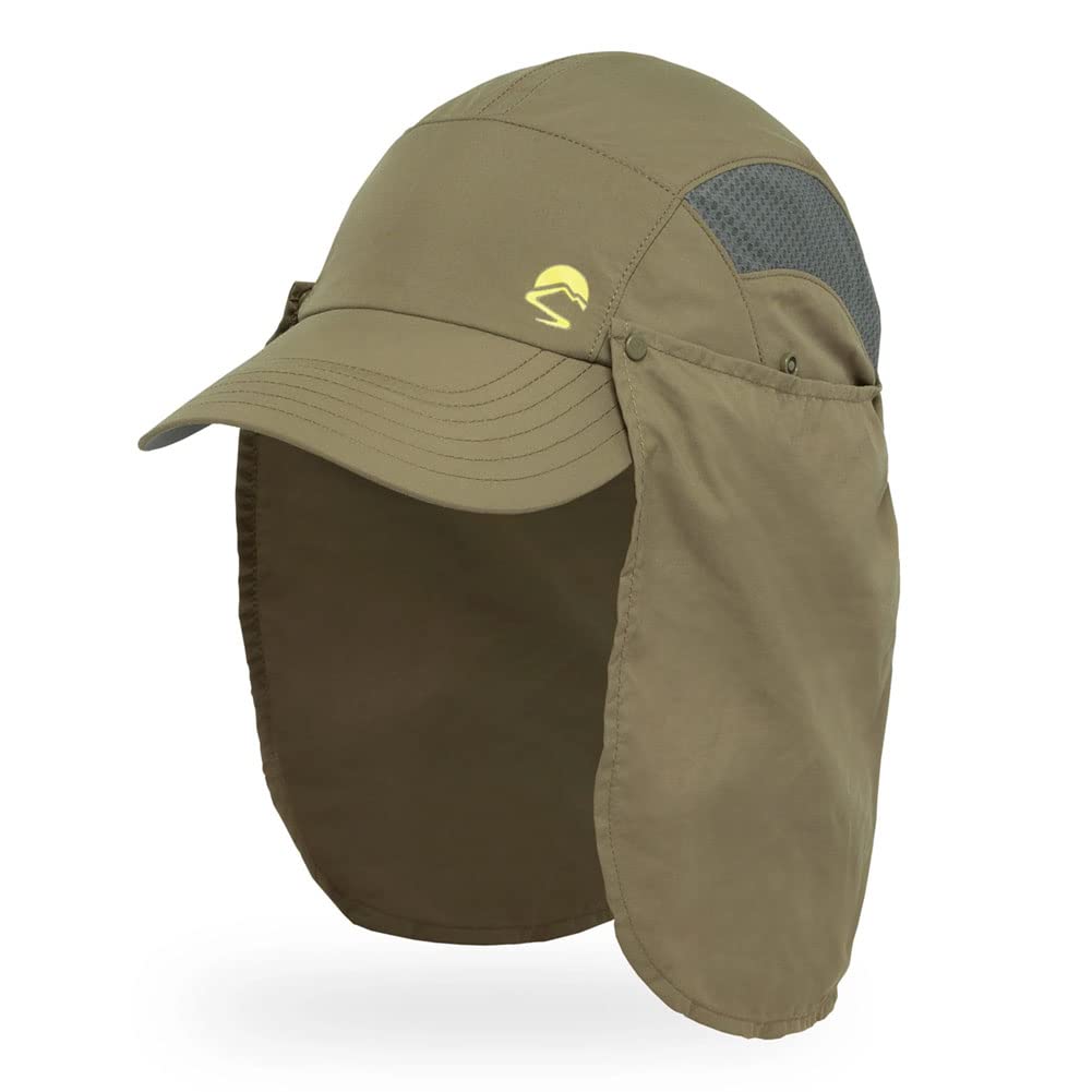 Adventure Stow Hat in Dark Khaki - Medium