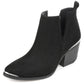 Journee Collection Womens Issla Wide Width Pull On Stacked Heel Booties