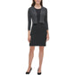 Tommy Hilfiger Women's Gray Cable Knit Open Front Shrug Sweater - Medium
